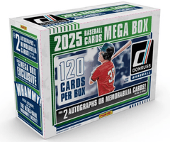 2025 Panini Donruss Baseball Mega Box (2 Autos/Relics)